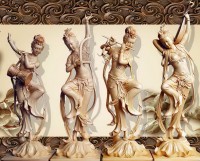 KÍNH HOA VĂN NGHỆ THUẬT